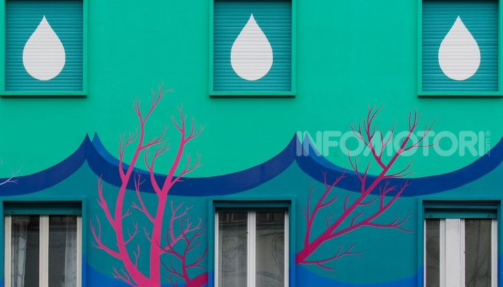 Roma, Il murales di Iena Cruz pulisce l’aria grazie a vernice AirLite - Foto 4 di 21