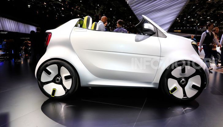 Smart forease, city car open air su base smart EQ fortwo cabrio - Foto 3 di 20