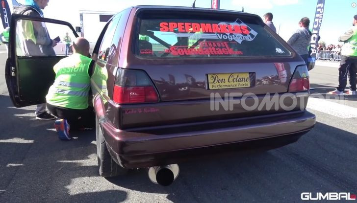 La Volkswagen Golf 2°serie da 1.300CV è la più veloce al mondo - Foto 5 di 13