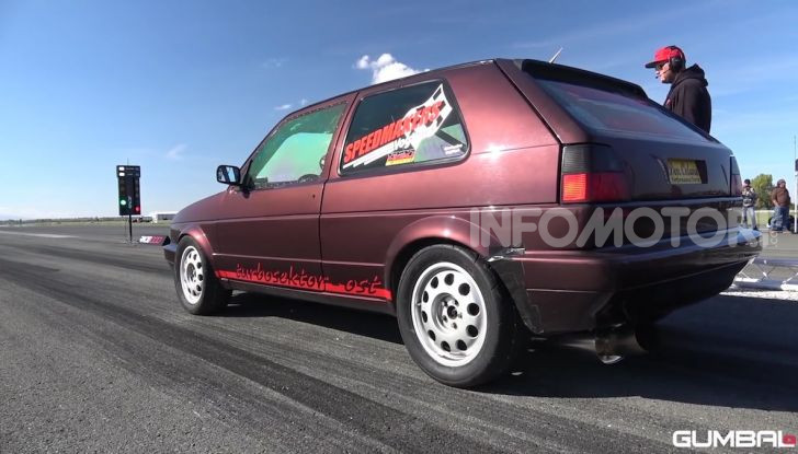 La Volkswagen Golf 2°serie da 1.300CV è la più veloce al mondo - Foto 11 di 13