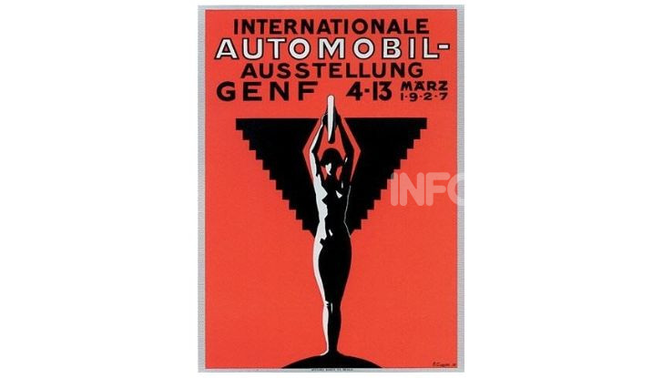 Le locandine del Salone di Ginevra dal 1924 ad oggi - Foto 4 di 90