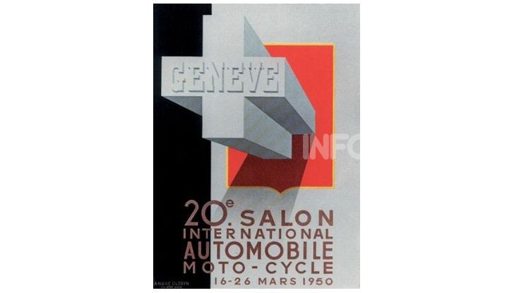Le locandine del Salone di Ginevra dal 1924 ad oggi - Foto 20 di 90