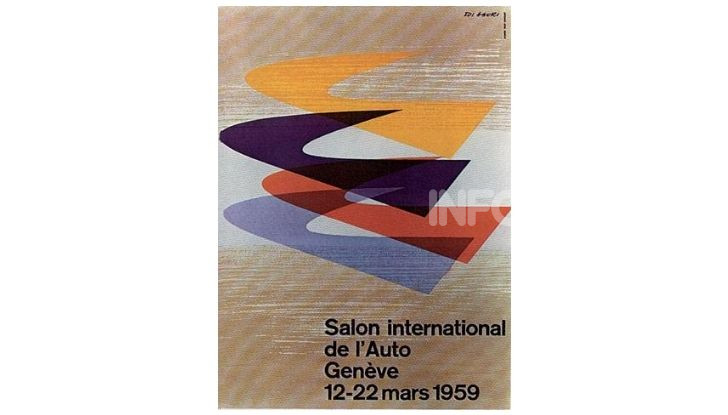 Le locandine del Salone di Ginevra dal 1924 ad oggi - Foto 29 di 90