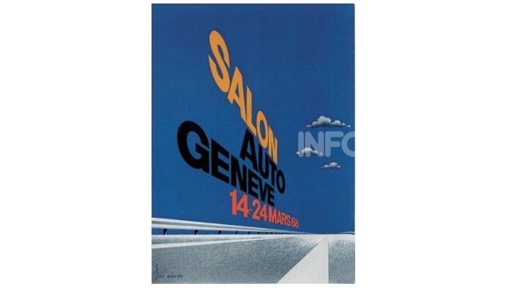 Le locandine del Salone di Ginevra dal 1924 ad oggi - Foto 38 di 90