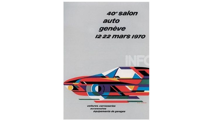 Le locandine del Salone di Ginevra dal 1924 ad oggi - Foto 40 di 90