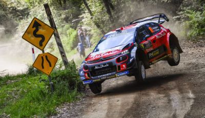WRC Australia 2018 – Giorno 1: le due Citroën C3 WRC ai primi due posti !