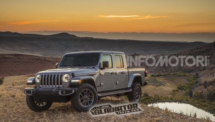 Jeep Gladiator, il primo pick-up di FCA presentato al Salone di Los Angeles - Foto 14 di 15