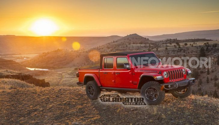 Jeep Gladiator, il primo pick-up di FCA presentato al Salone di Los Angeles - Foto 13 di 15