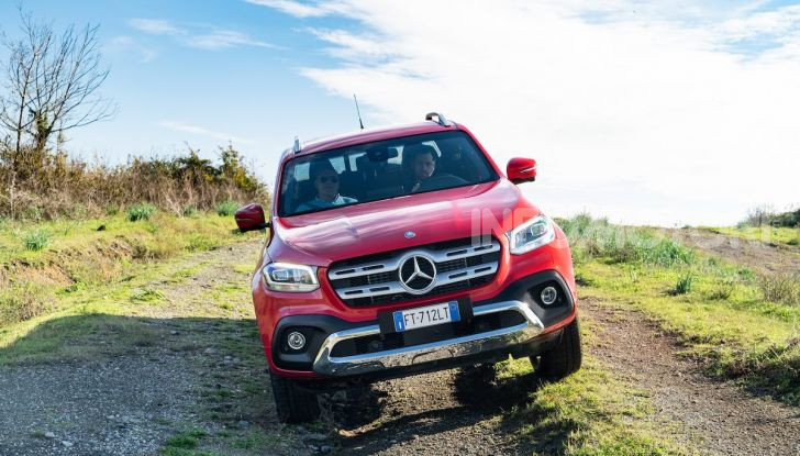 Mercedes-Benz X 350d 4Matic, prova del 6 cilindri da 3,0 litri - Foto 35 di 49