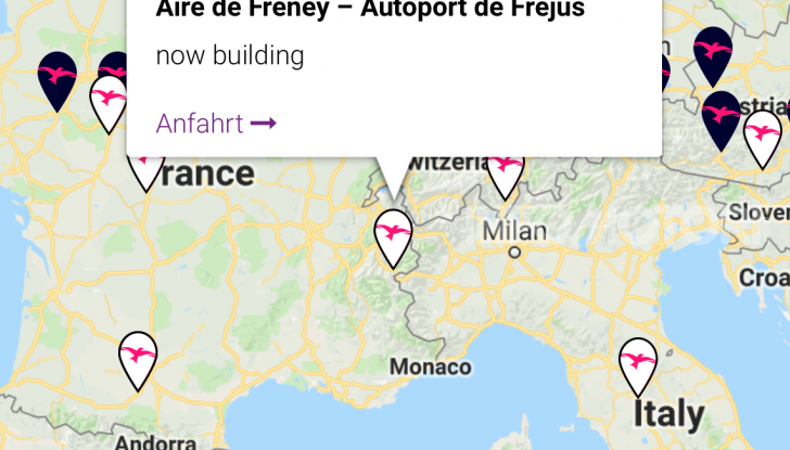 Le supercharger IONITY sbarcano in Italia in Toscana - Foto 1 di 8