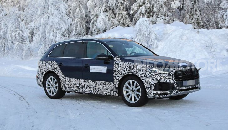 Audi Q7, primi test per la nuova generazione - Foto 27 di 28