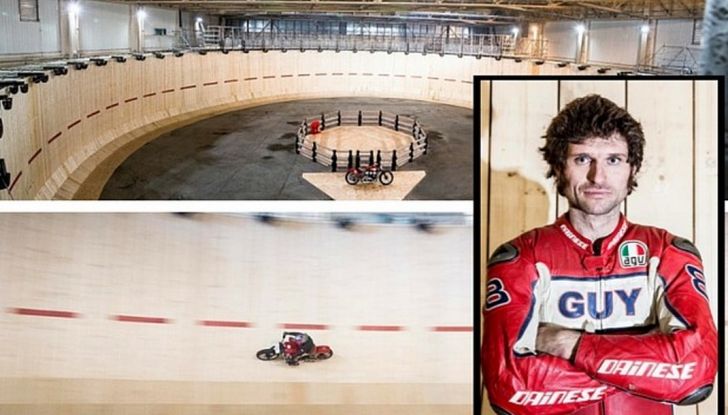 Guy Martin batte il record di velocità al Wall of Death 2016 - Foto 5 di 10