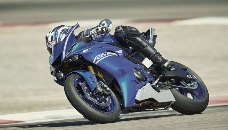 Nuova Yamaha YZF-R6 2017 - Foto 9 di 12