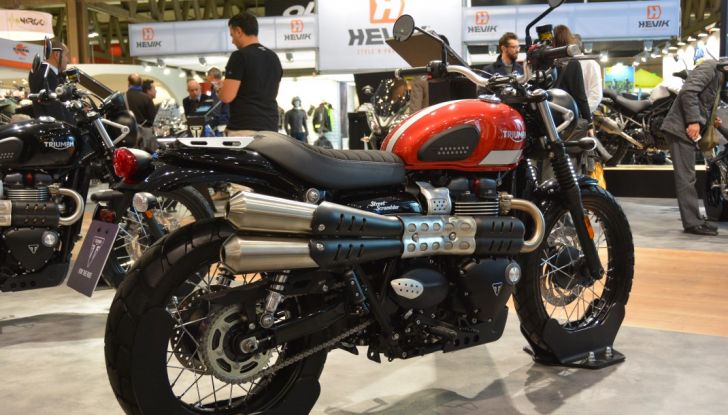 Triumph 2017 ad EICMA: le più belle foto LIVE dallo stand - Foto 26 di 42