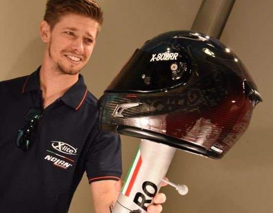 Casey Stoner presenta il Nolan X-802RR Ultra Carbon SuperHero - Foto 16 di 16
