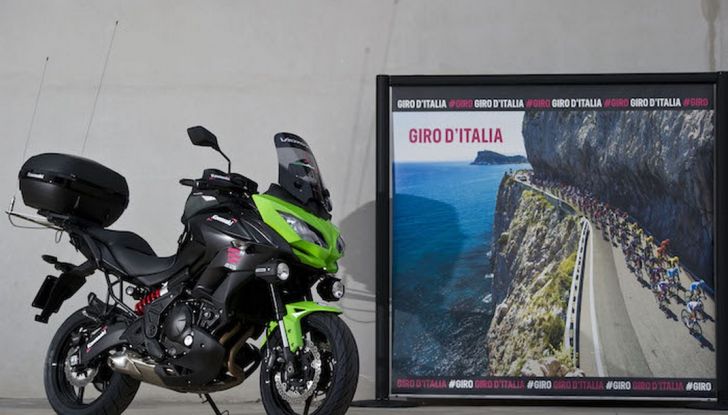 Kawasaki Versys 650 moto ufficiale del Giro d’Italia 2016 - Foto 5 di 5