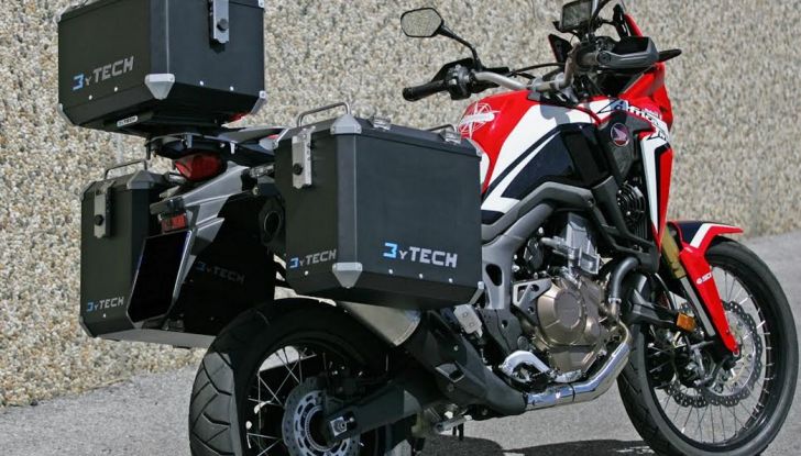 Honda Africa Twin: Valige, Top Case ed altri accessori - Foto 3 di 4