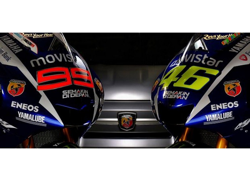 Abarth sponsor ufficiale di Yamaha Factory Racing per  MotoGP - Foto 1 di 7