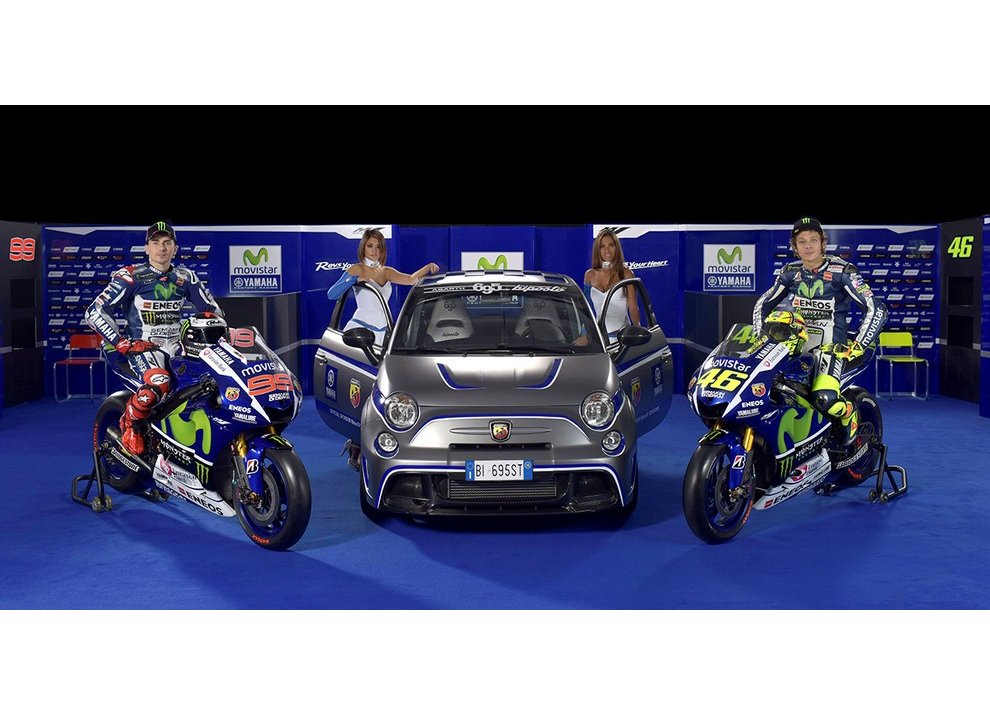 Abarth sponsor ufficiale di Yamaha Factory Racing per  MotoGP - Foto 5 di 7
