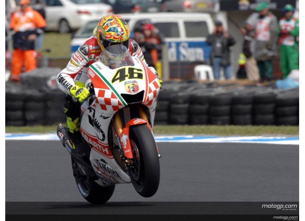 Abarth sponsor ufficiale di Yamaha Factory Racing per  MotoGP - Foto 6 di 7