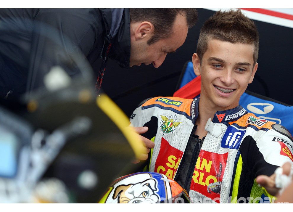 Luca Marini, fratello di Valentino Rossi, in Moto2 con Forward Racing