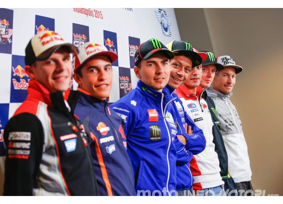 MotoGP, le dichiarazioni di Rossi, Iannone, Marquez e Lorenzo - Foto 1 di 41