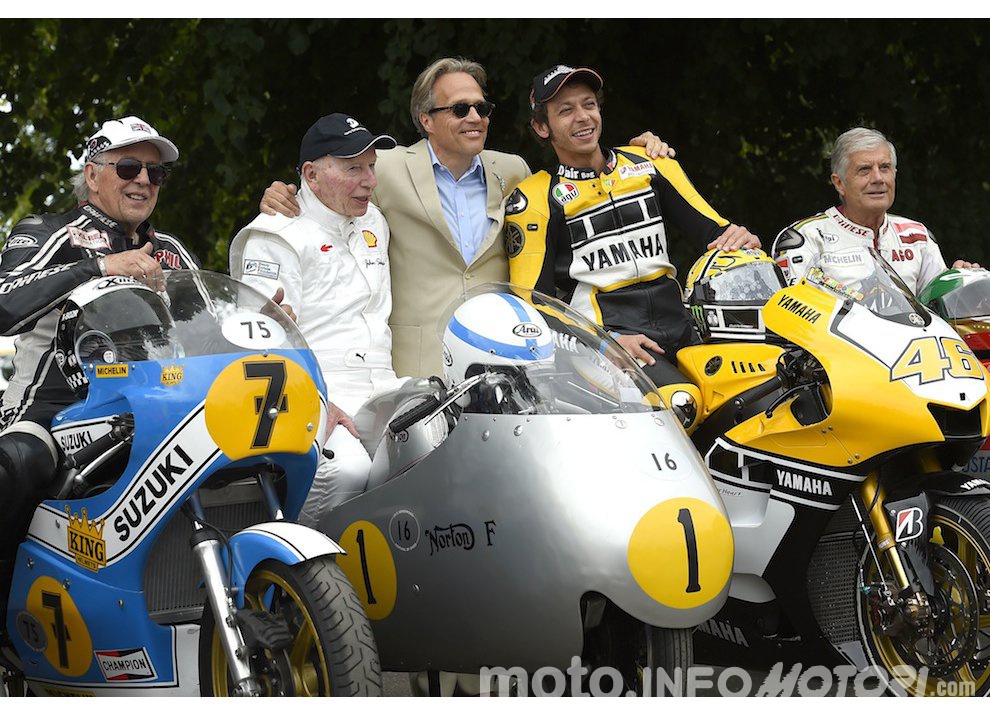 Valentino Rossi al Goodwood Festival of Speed per il 60° di Yamaha   - Foto 4 di 20