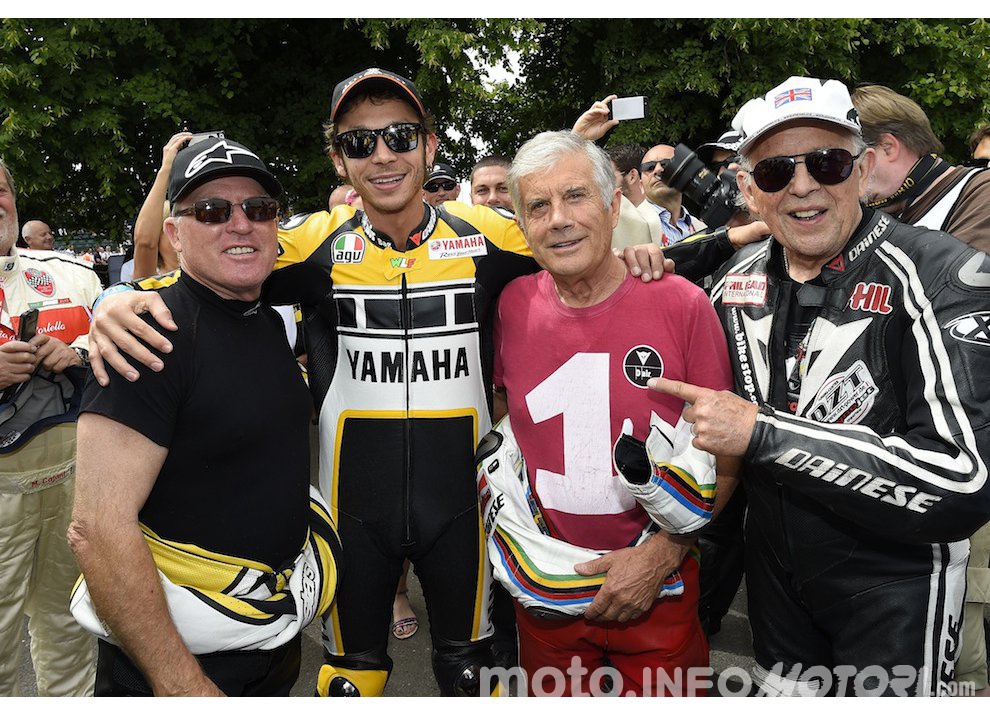 Valentino Rossi al Goodwood Festival of Speed per il 60° di Yamaha   - Foto 13 di 20