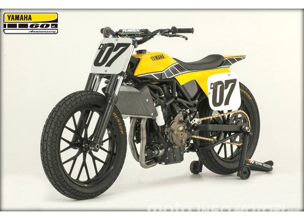 Yamaha presenta il DT-07 Concept: per il Dirt Track su base MT - Foto 6 di 8