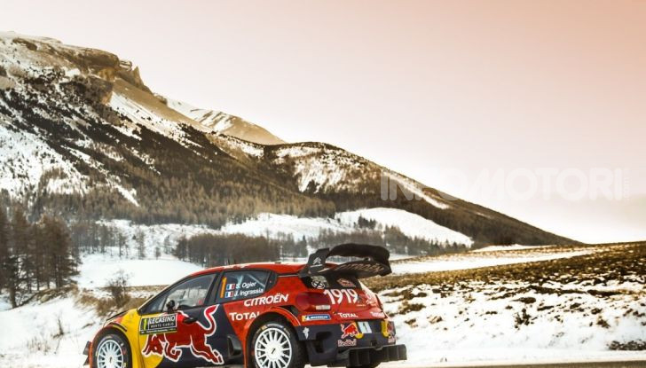 WRC Monte Carlo 2019 – Giorno 2: la Citroën C3 WRC di Ogier resta in testa - Foto 2 di 6