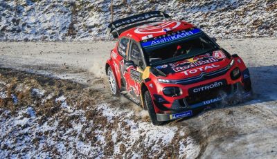 WRC Monte Carlo 2019 – Giorno 2: la Citroën C3 WRC di Ogier resta in testa