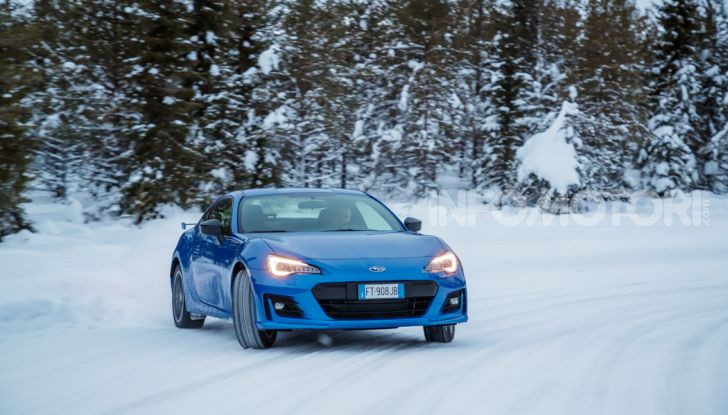Gamma Subaru provata su strada e neve in Finlandia - Foto 12 di 28