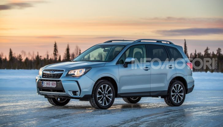 Gamma Subaru provata su strada e neve in Finlandia - Foto 15 di 28
