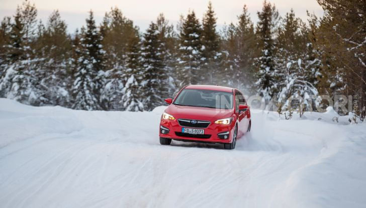 Gamma Subaru provata su strada e neve in Finlandia - Foto 19 di 28