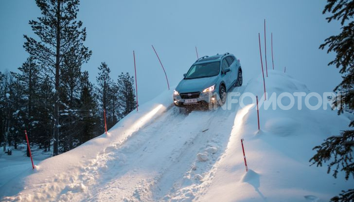 Gamma Subaru provata su strada e neve in Finlandia - Foto 26 di 28
