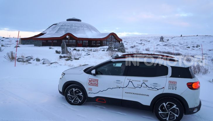 White Cruise: da Milano a Capo nord con la nuova Citroen C5 Aircross 71° N - Foto 6 di 43