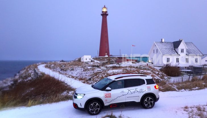 White Cruise: da Milano a Capo nord con la nuova Citroen C5 Aircross 71° N - Foto 3 di 43