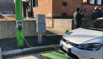 Electrify Verona, installati i primi pali in Europa per la ricarica veloce