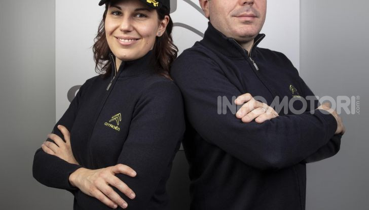 CIR 2019. Luca Rossetti e Eleonora Mori equipaggio ufficiale di Citroën Italia - Foto 2 di 2