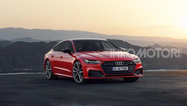 Audi A8, A7 Sportback, A6 e Q5 anche in versione ibrida plug-in - Foto 8 di 9