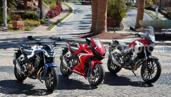 Prova Honda CBR500R e CB500F 2019: caratteristiche, opinioni e prezzi - Foto 1 di 123