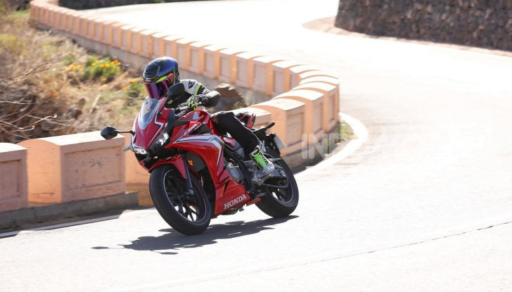 Prova Honda CBR500R e CB500F 2019: caratteristiche, opinioni e prezzi - Foto 32 di 123