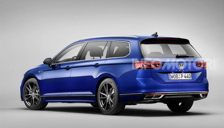 Volkswagen Passat 2019, nuovo design e motori - Foto 9 di 41