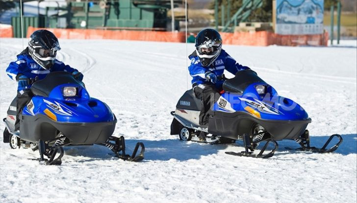 Bambini in sella: lo Snow Kids Yamaha con SRX 125 - Foto 2 di 7