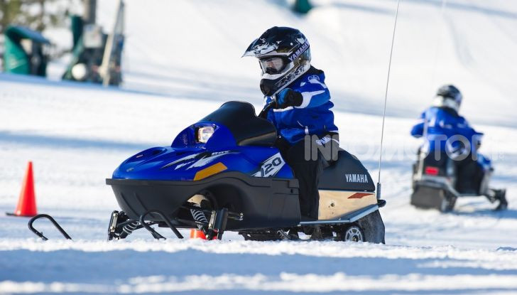 Bambini in sella: lo Snow Kids Yamaha con SRX 125 - Foto 6 di 7