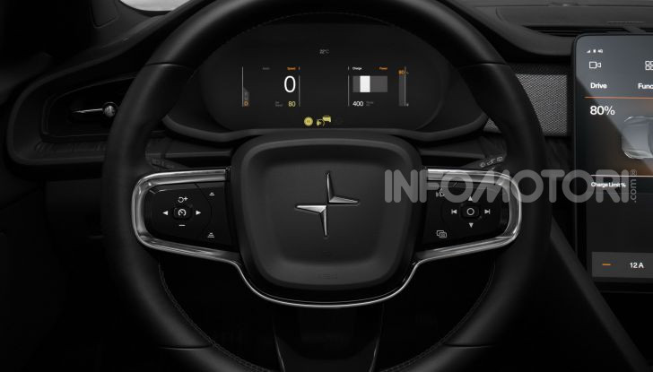 Polestar 2: caratteristiche, autonomia e prezzi del crossover elettrico - Foto 28 di 31