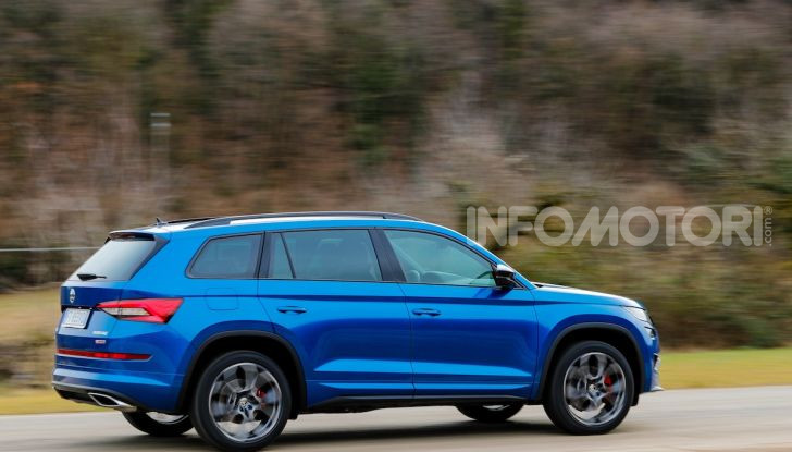 Skoda Kodiaq RS informazioni, impressioni di guida e dati tecnici - Foto 5 di 30