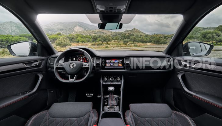 Skoda Kodiaq RS informazioni, impressioni di guida e dati tecnici - Foto 8 di 30