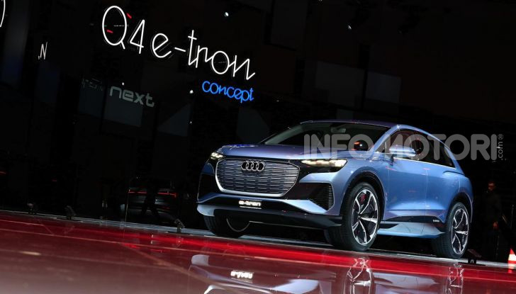 Audi Q4 e-tron Concept: il crossover elettrico per Ginevra 2019 - Foto 14 di 34