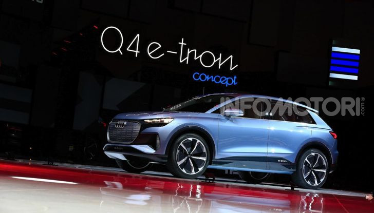 Audi Q4 e-tron Concept: il crossover elettrico per Ginevra 2019 - Foto 15 di 34